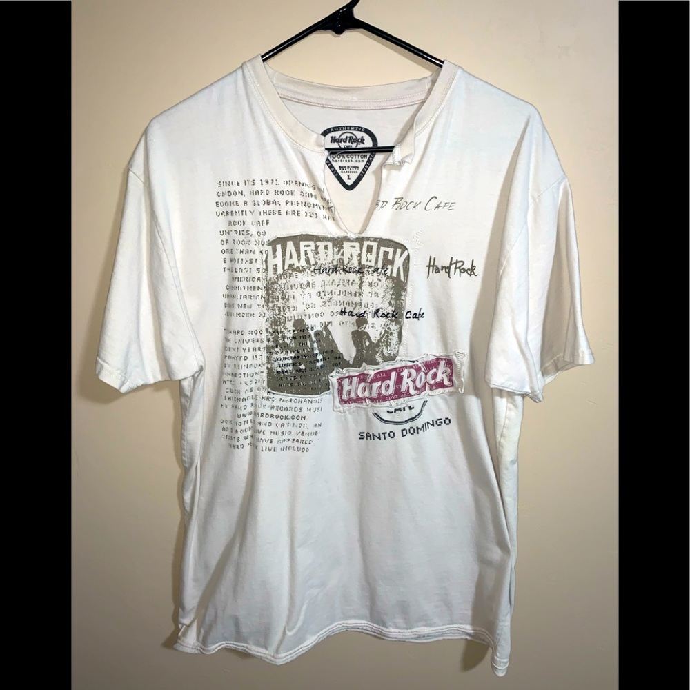 Vintage authentic Hard Rock Cafe SantoDomingo